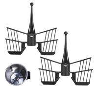 Eruceky 2 piezas Mariposa Batidora, Batidor de Mariposa Cocina, Batidor de Mariposa, Accesorio Mezclador Ideal para Montar Claras, Nata y Otros Postres