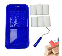 Eruceky Mini Paint Roller Set, Juego de Pintura Universal Pequeño, Rodillo Pintura Multifunción Kit, Apto para Muebles y Cuadros