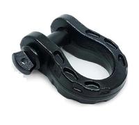 ERUEUBGRM 3/4" 22 Mm/0.87” 5t/11000lb Grillete Tipo U Gancho De Remolque De Alta Resistencia para Vehículos Todo Terreno UTV Cubierta Anilla Remolque automóvil(Negro)