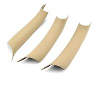 ERUEUBGRM Cubierta Protectora De La Manija De La Puerta con Textura De Fibra De Carbono para El Interior del Automóvil para B&MW X6 F16 X5 F15 2014-2018 Manijas Puertas Interiores(Beige)
