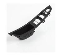ERUEUBGRM Panel Reposabrazos Manija Puerta Delantera Izquierda Interior Coche 51417225873 para B&MW Serie 5 F10 F11 F18 520i 523i 525i 2010-017 Manijas Puertas Interiores(Izquierda-Negro)