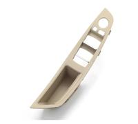 ERUEUBGRM para B&MW Serie 5 F10 F11 F18 2010-2017 520 523 525 528 530 Interior Coche Manija Puerta Conductor Delantero Panel Reposabrazos Manijas Puertas Interiores(Ostra LHD)