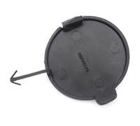 ERUEUBGRM para Mitsubishi para Lancer 2008-2015 Tapa Cubierta Gancho Remolque para Parachoques Delantero Trasero Sin Imprimación Cubierta Anilla Remolque automóvil(Trasero)