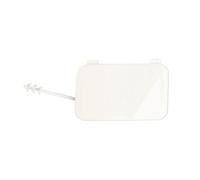 ERUEUBGRM Tapa Cubierta del Gancho De Remolque del Parachoques Trasero para Q5 2008-2017 Accesorios 8R0807449 8R0807450 Cubierta Anilla Remolque automóvil(Lado del Pasajero Blanco)