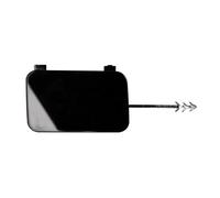 ERUEUBGRM Tapa Cubierta del Gancho De Remolque del Parachoques Trasero para Q5 2008-2017 Accesorios 8R0807449 8R0807450 Cubierta Anilla Remolque automóvil(Lado del Conductor Negro)