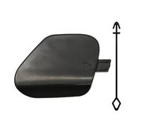 ERUEUBGRM Tapa Cubierta del Gancho Remolque Parachoques Delantero Y Trasero para X6 F16M 2014-2019 51118065933 51128056540 Cubierta Anilla Remolque automóvil(Rear Unpainted)