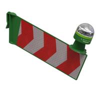 Erum Vial Kit Soporte Flecha + LedOne Baliza V16 Geolocalizada Luz de Emergencia Conectada DGT