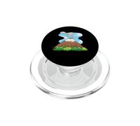 Erupción Volcán Ceniza Geología Geólogo Magma Volcán Amante PopSockets PopGrip para MagSafe