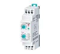 ERV-08M Relé temporizador multifuncional con retardo de apagado electrónico ajustable (0,1 seg. - 100 horas).(110VAC 24VDC)