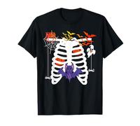 Erwachsene Herr Dame Kind Girl Geist Bat Skelett Spinne Camiseta