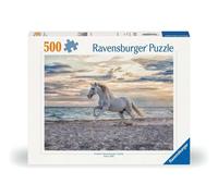 Erwachsenenpuzzle 500 Teile - Pferd am Strand New Version