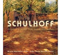 Erwin Schulhoff Schulhoff: Complete Music for Violin and (CD) (Importación USA)