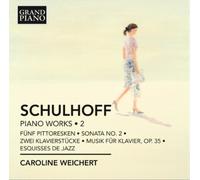 Erwin Schulhoff Schulhoff: Piano Works - Volume 2 (CD) Album (Importación USA)