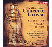 Erwin Schulhoff The 20th Century Concerto Grosso (CD) Album (Importación USA)