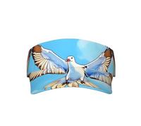 Erwqavc Seagulls in Flight Print - Gorra de béisbol ajustable con visera para deportes al aire libre, para mujeres y hombres, gorras de pelota de golf, color negro
