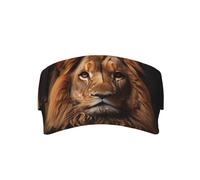 Erwqavc The Lion's Gaze - Gorra de béisbol con estampado de mirada al aire libre, ajustable, para mujeres y hombres, gorra de pelota de golf, color negro