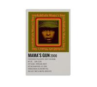 Erykah Badu Mama's GunCanvas - Pósteres para decoración de pared de dormitorio, pósteres artísticos, impresiones artísticas, pintura retro, decoración de pared del hogar, imagen de 30 x 45 cm, estilo