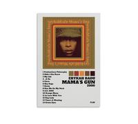 Erykah Badu Mama's GunCanvas - Pósteres para decoración de pared de dormitorio, pósteres artísticos, impresiones artísticas, pintura retro para decoración de pared del hogar, 20 x 30 cm, estilo sin