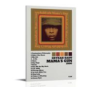 Erykah Badu Mama's GunCanvas Pósteres para dormitorio, decoración de pared, pósteres artísticos, impresiones artísticas, pintura retro, decoración de pared para el hogar, dormitorio, 50 x 75 cm