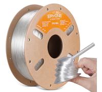 ERYONE 90A TPU Filament 1.75mm for 3D Printer +/-0.03mm, 1kg (2.2 LBS) / Spool, Transparent