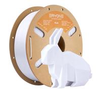 ERYONE Filament PLA+ 1.75 mm,3D Printing Filament PLA Plus for Most FDM 3D Printers,Dimensional Accuracy +/- 0.03 mm,1 kg (2.2 lbs) / Spool,Cool White