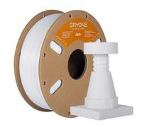 ERYONE Filamento ABS Plus de 1.75mm +/- 0.03mm, filamento ABS Pro, filamento ABS+ para impresora 3D FDM, 1 kg (2.2 lb)/carrete, blanco