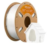 ERYONE Filamento ASA de 1.75mm +/- 0.03mm para impresora 3D, ideal para imprimir piezas funcionales en exteriores, 1 kg (2.2 lb)/carrete, blanco