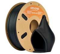 ERYONE Filamento de fibra de carbono de 1.75mm +/- 0.03mm para impresión 3D, compatible con la mayoría de impresoras FDM, ASA CF negro, 1 kg (2.2 lb)/carrete