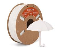 ERYONE Filamento de fibra de vidrio ASA de 1.75mm +/- 0.03mm para impresión 3D, filamento ASA GF, 1 kg (2.2 lb)/carrete, blanco