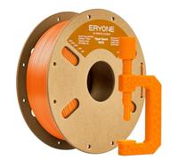 ERYONE Filamento PETG de alta velocidad de 1.75mm +/- 0.03mm, filamento PETG rápido, filamento para impresión 3D, 30-600 mm/s, 1 kg (2.2 lb)/carrete, naranja