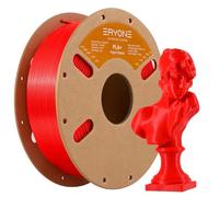 ERYONE Filamento PL de alta velocidad de 1.75mm +/- 0.03mm, filamento PLA Plus rápido, filamento para impresión 3D, 30-400 mm/s, 1 kg (2.2 lb)/carrete, rojo