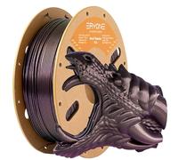 ERYONE Filamento PLA brillante para impresora 3D, 1.75mm ± 0.03mm, 1 kg (2,2 lb)/carrete, rojo titanio quemado