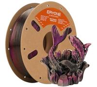 ERYONE Filamento PLA de titanio quemado arcoíris para impresora 3D, 1.75mm ± 0.03mm, 1 kg (2,2 lb)/carrete, Stargazer (rosa y negro brillante)