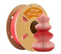 ERYONE Matte PLA Filament 1.75mm, 3D Printer Matte Filament, +/-0.03mm, 1kg/Spool, Multicoloured Rainbow PLA,Gradient Red Velvet