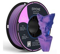 ERYONE Matte PLA Filament 1.75mm, PLA Matte Filament for 3D Printer, +/-0.03mm, 1KG/Spool, Dual Matte Blue & Purple
