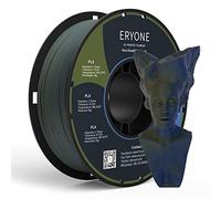 ERYONE Matte PLA Filament 1.75mm, PLA Matte Filament for 3D Printer, +/-0.03mm, 1KG/Spool, Dual Matte Navy Blue&Olive Green