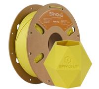 ERYONE Matte PLA Filament 1.75mm, PLA Matte Filament for 3D Printer, +/-0.03mm, 1KG/Spool, Matte Yellow