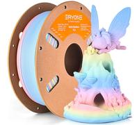 ERYONE Matte PLA Filament 1.75mm,PLA Matte Filament For 3D Printer, Matte Multicoloured PLA,+/-0.03mm,1kg/Spool,Matte Rainbow Marcron