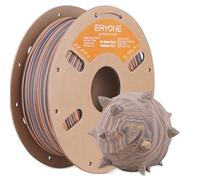 ERYONE Matte PLA Twist Rainbow Filament 1.75mm,PLA Matte Filament For 3D Printer, Fast Color Change Matte Multicolored Rainbow PLA, +/-0.03mm, 1kg/Spool, Matte Rock PLA Totem Carving