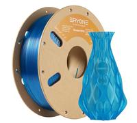 ERYONE PETG Filament 1.75mm, Filament PETG for 3D Printer 1KG, +/-0.03mm, Bleu transparent