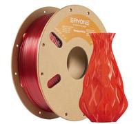 ERYONE PETG Filament 1.75mm, Filament PETG for 3D Printer 1KG, +/-0.03mm, Rouge transparent