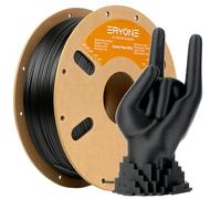 ERYONE PETG Filamento in Fibra di Carbonio 1,75 mm, Filamento per Stampante 3D, Accuracy Dimensionale ± 0,03 mm, 1 kg, Nero