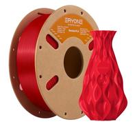 ERYONE PLA Filament 1,75 mm, 3D-Drucker Filament PLA, +/- 0,03 mm, 1 kg/Spule, rojo chino