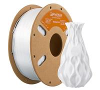 ERYONE PLA Filament 1.75mm, 3D Printer Filament PLA, Dimensional Accuracy +/-0.03mm, 1kg 1 Spool(2.2lbs),Cool White