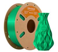 ERYONE PLA Filament 1.75mm, 3D Printer Filament PLA, Dimensional Accuracy +/-0.03mm, 1kg 1 Spool(2.2lbs),Green