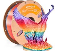 ERYONE Silk Rainbow PLA Filament 1.75mm,Ultra Silk PLA Filament for 3D Printer, Fast Color Change Rainbow PLA, +/- 0.03 mm, 1KG/Spool, Waterfall Rainbow