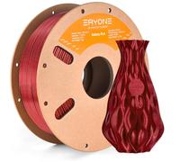 Eryone Sparkly Glitter Shining PLA Filamento para una impresora 3D 1.75 mm +/- 0.03 mm 1 kg (2.2lbs)/carrete rojo