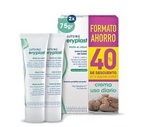 Eryplast Pasta al Agua 2x75gr Pack Ahorro 2ªunidad 40%dto - Crema de Pañal para Bebé. Calma, Cuida y Protege la Piel contra Dermatitis de Pañal - Hipoalergénico, Sin Perfume y Testado Pediátricamente.