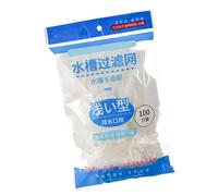 ERYUE 100 Uds Colador de Fregadero de Cocina Bolsa Basura Eficiente Práctico Fácil Usar Filtro Fregadero Desechable Bolsa Malla para el Hogar