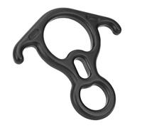 ERYUE 50kn Buey Buey Anillo de 8 Forma Carabinero Descendente Trabajo Aéreo de Rescate Equipo de Escalada para Entrenamiento, con Alta Fuerza, Peso Ligero, Instalación Fácil,